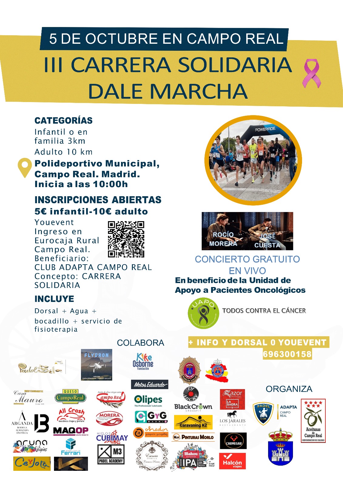 imagen asociada al evento titulado 'III Carrera Solidaria - Dale Marcha (05-10-2025)'